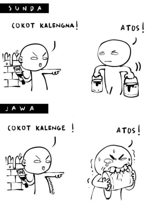 8 Perbedaan Arti Kata Bahasa Jawa vs Bahasa Sunda ini Bikin Obrolan Jadi Nggak Nyambung! 15
