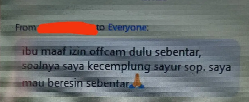 Nggak Cuma Gara-Gara Sinyal Ngadat, Drama Alasan Off Cam Saat Zoom Kini Makin Ngaco. Capek! :( 21