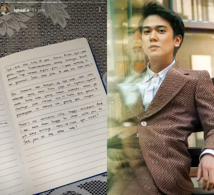 ID LINE Personal Bocor hingga Disebarkan Penggemar, Cara Iqbaal Ramadhan Menyikapi Banjir Pujian 2