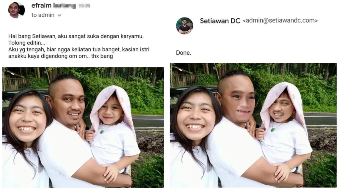 12 Potret Kocak Kalau Kamu Minta Edit Gratisan di Media Sosial. Selalu Begini Ujungnya~ 14