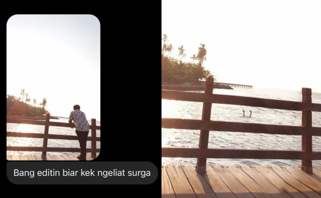 12 Potret Kocak Kalau Kamu Minta Edit Gratisan di Media Sosial. Selalu Begini Ujungnya~ 24