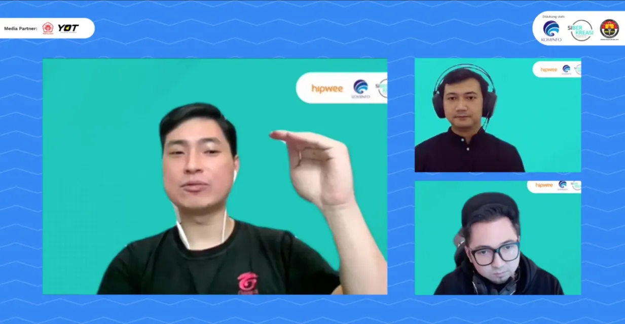 Cerita Edho Zell dan Garena Indonesia Tentang Esports, Konten Gaming hingga Peluang Monetisasi dalam 'Talkshow Konten Kreator' Siberkreasi x Hipwee 6