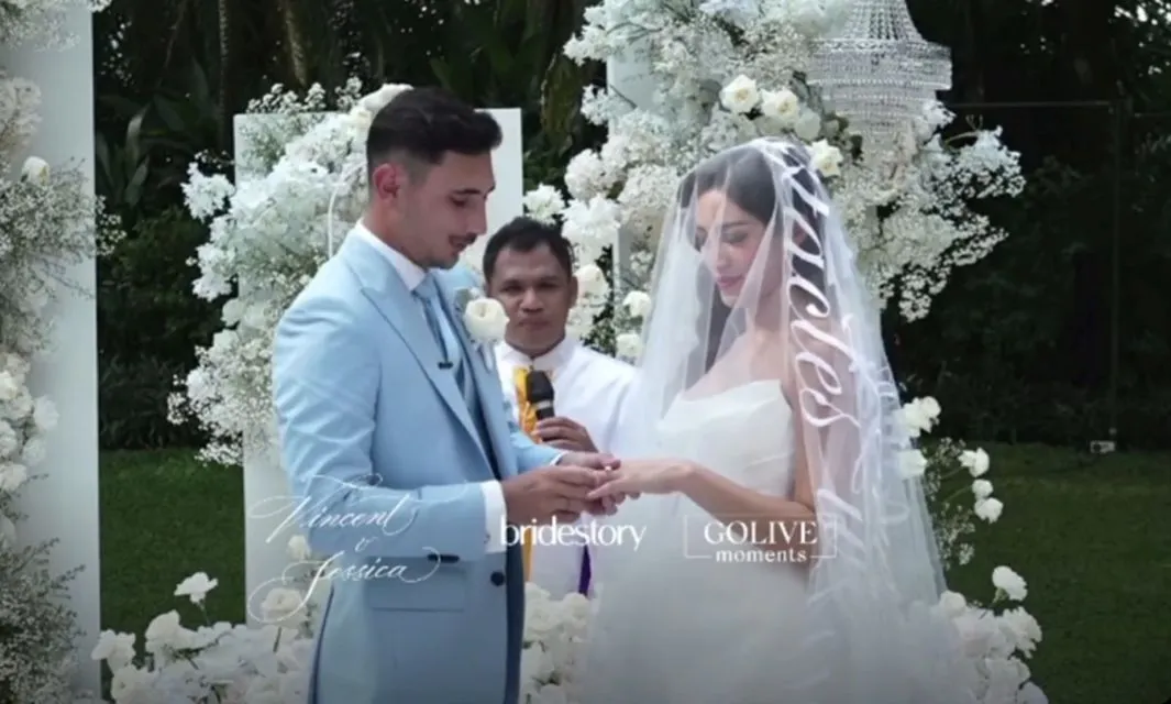 Akhirnya Resmi Mengikat Janji Suci dengan Jessica Iskandar, Vincent Verhaag Menangis 6