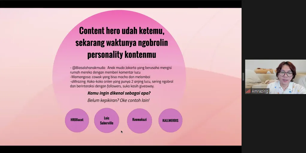 Siapa Pun Bisa Jadi Konten Kreator Andal, Alexander Thian Beberkan Tipsnya dalam 'Kelas Konten Kreator' Siberkreasi x Hipwee 5