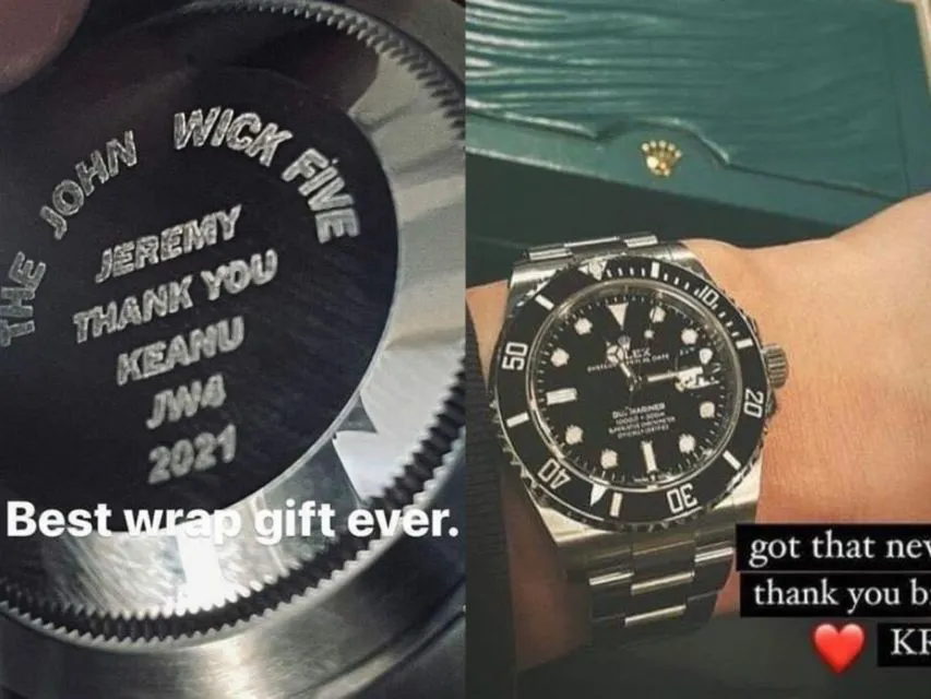 Dikenal Murah Hati, Keanu Reeves Beri Hadiah Jam Tangan Mewah untuk Tim Stuntman 3