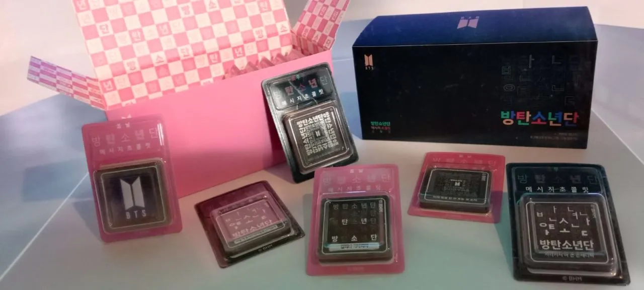 Siap Diserbu ARMY, Official Merchandise 'BTS Hangeul Message Chocolate' Hadir di Indonesia 5
