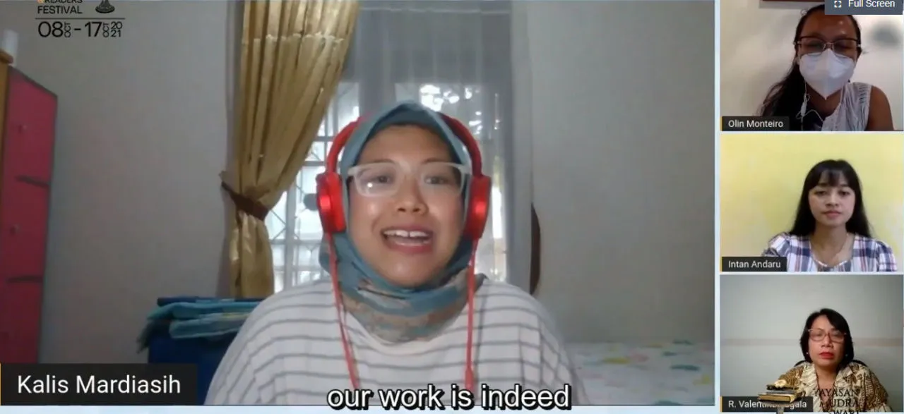 Aktivis dan Penulis Perempuan Berbagi Pengalaman Seputar Kesetaraan Gender dan Keadilan dalam UWRF 2021 Hari Ke-7 5