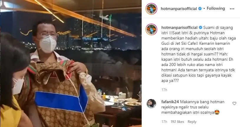 Banyak yang Mempertanyakan Hubungannya, Hotman Paris Beberkan Bukti Kasih Sayangnya pada Sang Istri 3