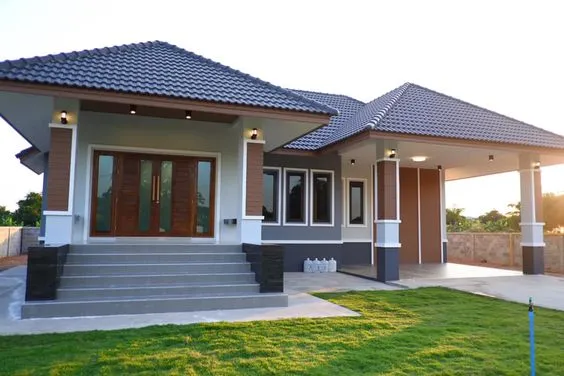 9 Desain Atap Rumah Minimalis Hingga Modern. Air Hujan Bisa Ngalir, kok! 10
