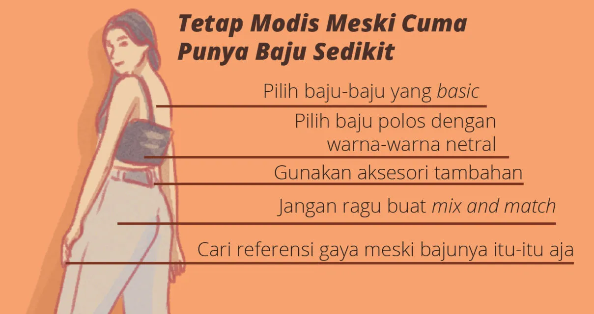 Bajuku Mungkin Itu-itu Aja, tapi Tetap Modis adalah Hak Segala Bangsa. Begini Caranya~ 9