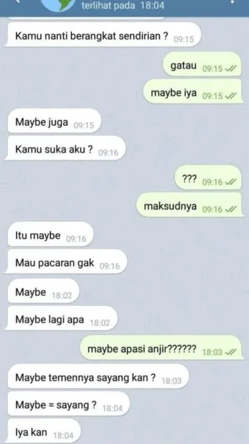 14 Chat Ngenes Proses PDKT yang Ujungnya 'Bukan Kamu Orangnya'. Jangan Sampai Begini :( 21