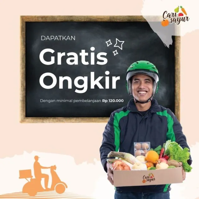 Belanja Bahan Pangan Berkualitas dari Rumah Bisa Pakai Banyak Promo di Carisayur 7