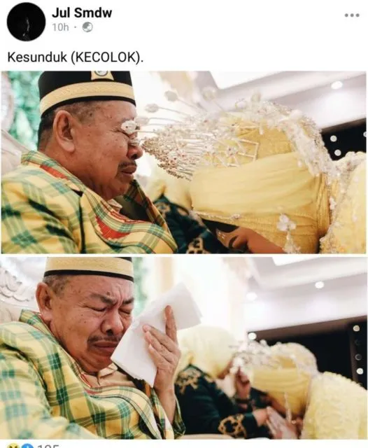 9 Momen Gagal Terharu Saat Acara Pernikahan ini Bikin Air Mata Berganti Jadi Tawa. Kocak Bener! 12