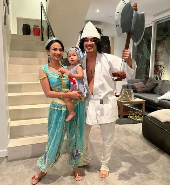 10 Potret Gemasnya Anak-Anak Artis Meriahkan Halloween 2021. Ansara Jadi Kaleng Kerupuk! 11