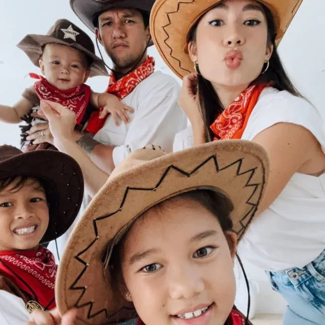 10 Potret Gemasnya Anak-Anak Artis Meriahkan Halloween 2021. Ansara Jadi Kaleng Kerupuk! 14