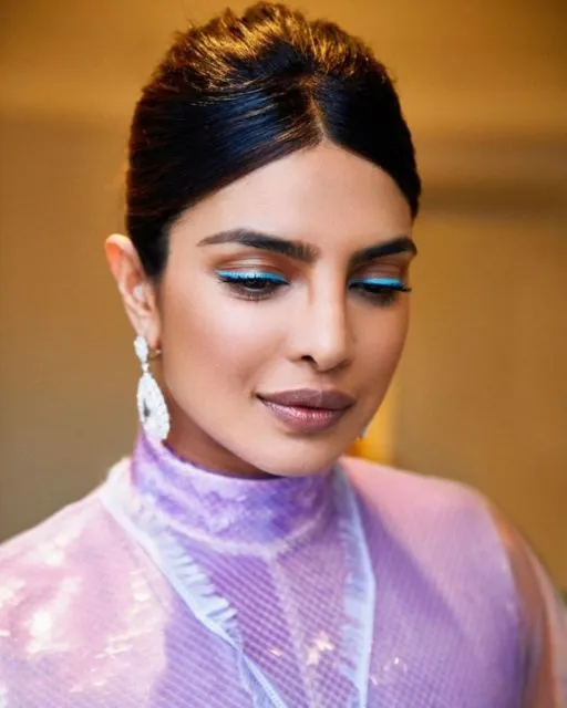 7 Ide Makeup ala Selebritas Bollywood. Riasan Mata yang Bold Sempurna Adalah Kunci! 13