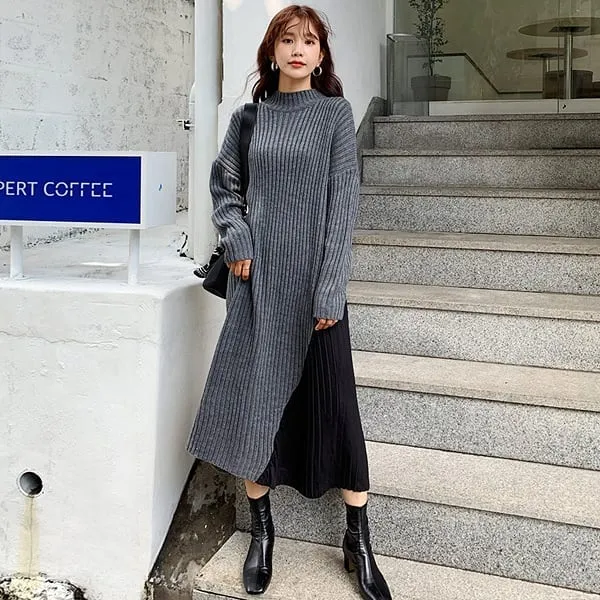 9 Ide Padu Padan Busana Layering ala Cewek Korea. Kamu yang Berhijab, Bisa Coba Juga~ 15
