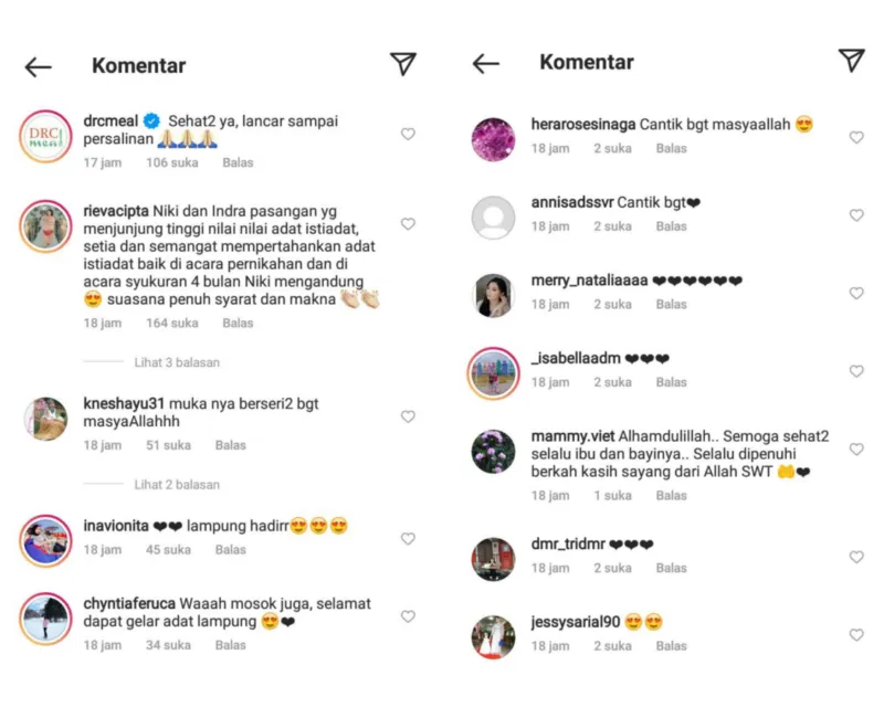 Kehamilan Berusia Empat Bulan, Nikita Willy Gelar Acara Pengajian dengan Prosesi Musok 2