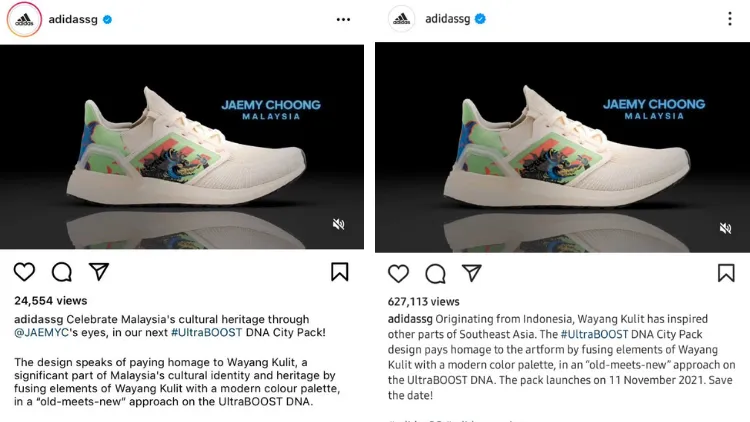Diserbu Warganet Indonesia Usai Sebut Wayang Kulit Budaya Malaysia, Adidas Singapura Minta Maaf 4