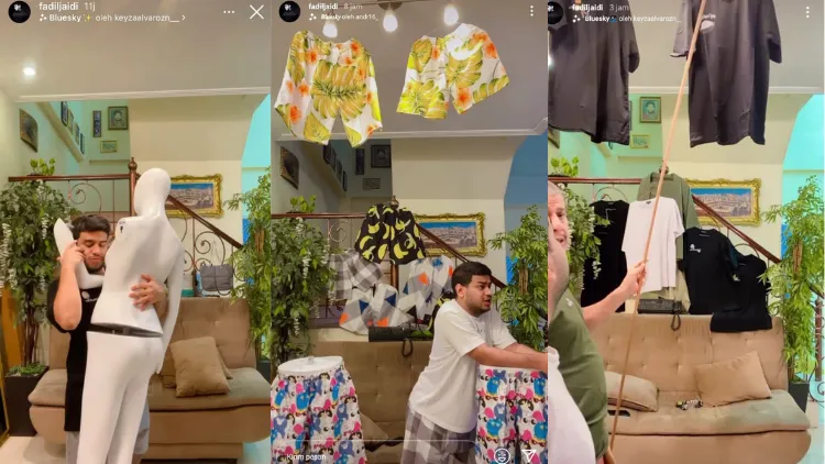 Jadi Penjual Tanah Abang, Cara Endorse Unik Selebgram Fadil Jaidi Banjir Pujian Warganet 3
