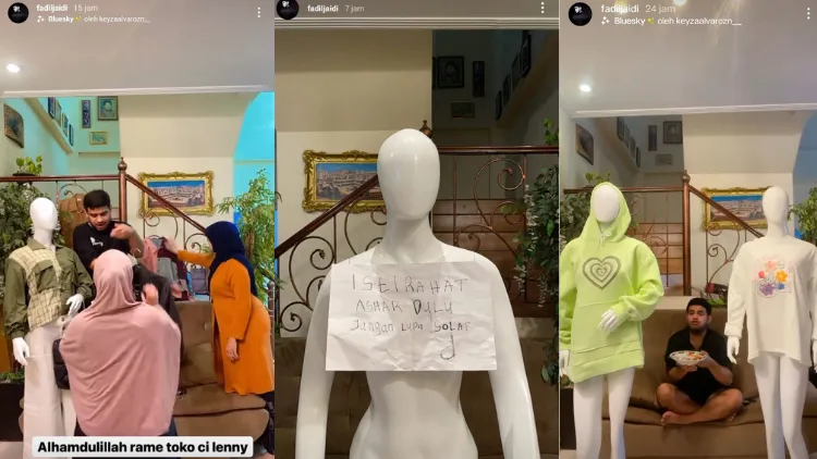 Jadi Penjual Tanah Abang, Cara Endorse Unik Selebgram Fadil Jaidi Banjir Pujian Warganet 4