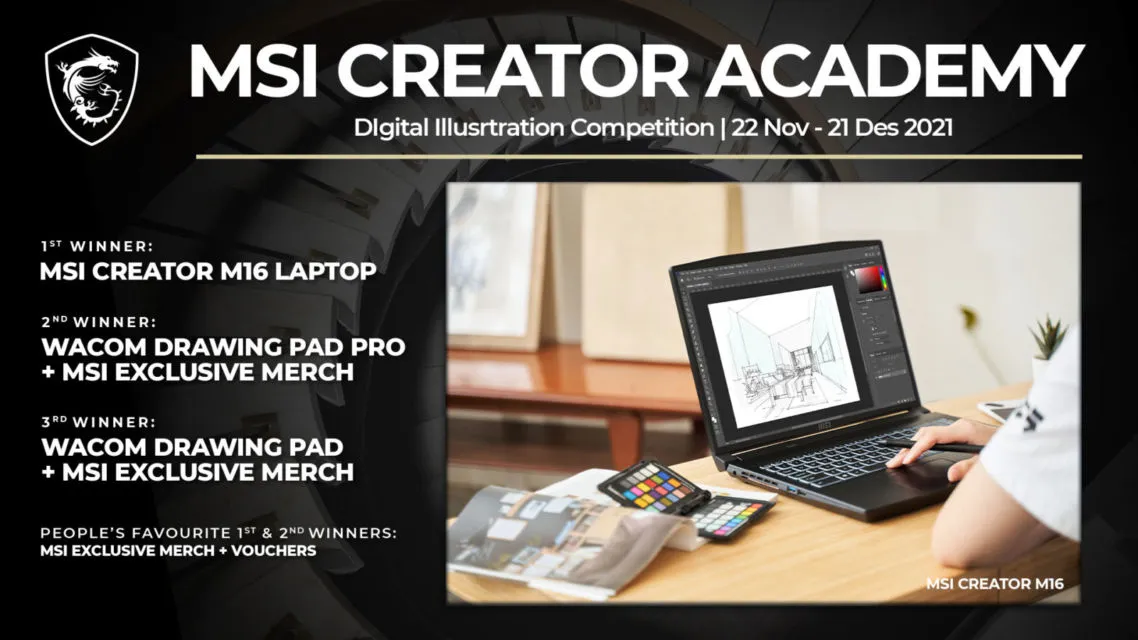 Dukung Kreativitas Kreator Berbakat Indonesia, MSI Gelar 'MSI Creator Academy' yang Mencakup Workshop dan Kompetisi 4