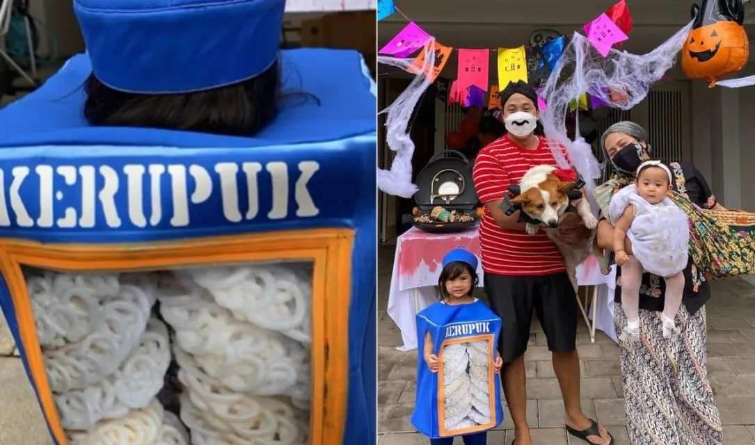 10 Potret Gemasnya Anak-Anak Artis Meriahkan Halloween 2021. Ansara Jadi Kaleng Kerupuk! 16