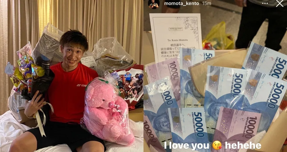 Potret Atlet Bulu Tangkis Dunia Dapat Hadiah dari Fans Indonesia 13