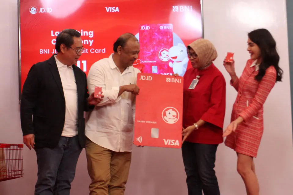 Berinovasi untuk Kemudahan Pengguna, BNI dan JD.ID Berkolaborasi Luncurkan Kartu Kredit E-Commerce 2