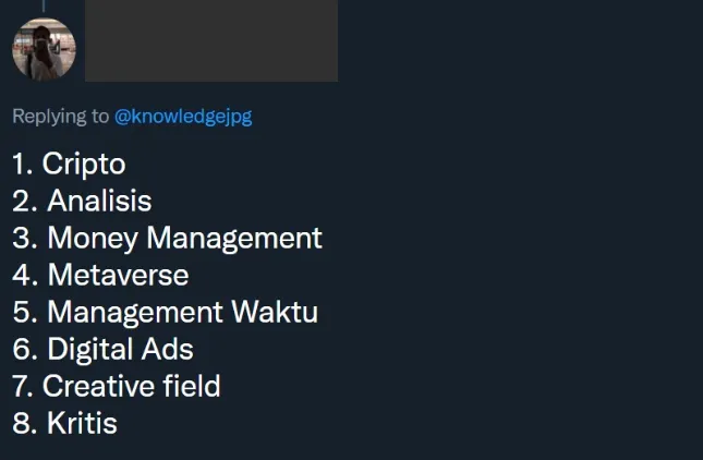 Sederet Ilmu yang Harus Dikuasai di Tahun 2025 Versi Warganet. Nyicil Pelan-pelan Dulu~ 13