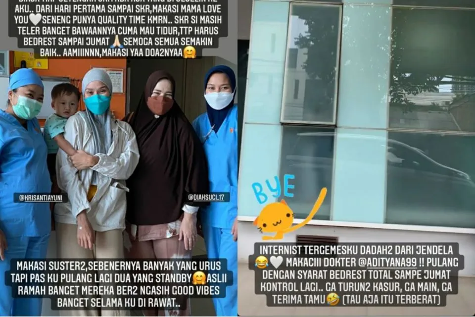 Kondisi Membaik Usai Dirawat Karena DBD, Zaskia Adya Mecca Terharu Disambut Anak-Anak di Rumah 3