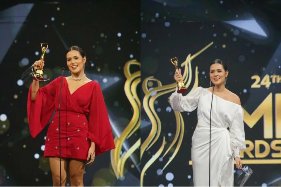 11 Potret Busana Penyanyi Wanita Indonesia di Acara AMI Awards 2021. Semua Memukau! 12