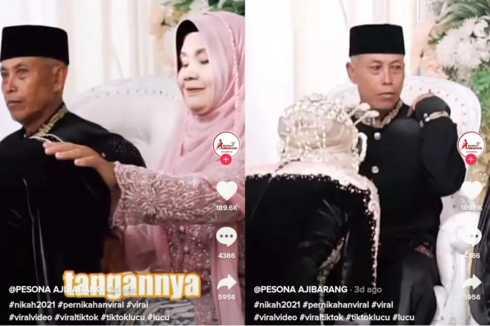 9 Momen Gagal Terharu Saat Acara Pernikahan ini Bikin Air Mata Berganti Jadi Tawa. Kocak Bener! 11