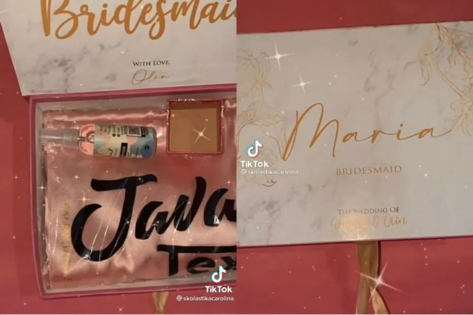 8 Ide Cantik Membuat Bridesmaid Kit, Mulai dari Kemasan Kertas Hingga Besek. Gemas! 12