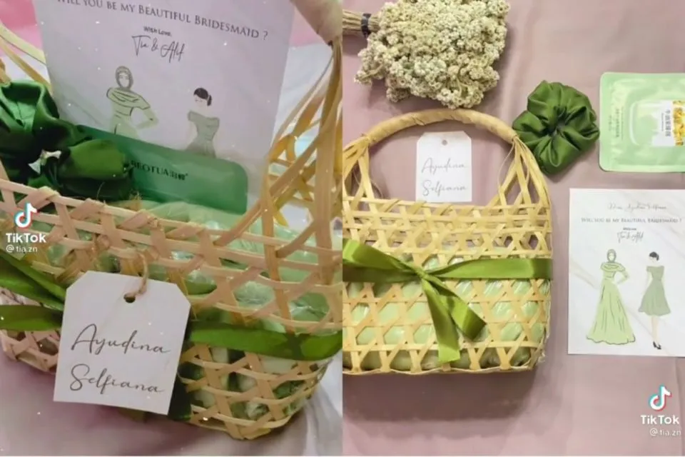 8 Ide Cantik Membuat Bridesmaid Kit, Mulai dari Kemasan Kertas Hingga Besek. Gemas! 15