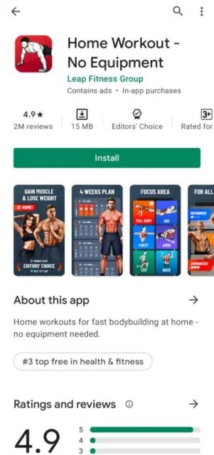7 Aplikasi Workout Gratis di HP sebagai Panduanmu Berolahraga. Seru! 11