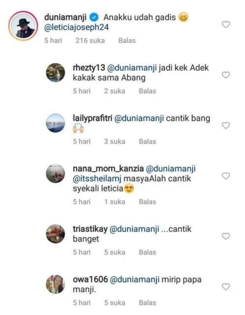Sheila Marcia Unggah Foto Keluarga, Anji: Anakku Sudah Gadis, ya 4