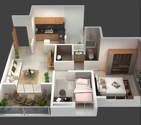 8 Ide Desain Rumah Minimalis 1 Lantai Berbagai Tema. Ala Korea pun Ada 9