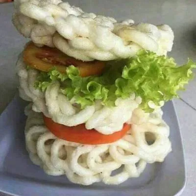 10 Foto Kreatifitas Plating Makanan Low Budget, Tetap Gengsi Meski Duit Lagi Tipis~ 16