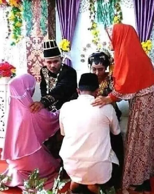 9 Momen Gagal Terharu Saat Acara Pernikahan ini Bikin Air Mata Berganti Jadi Tawa. Kocak Bener! 16
