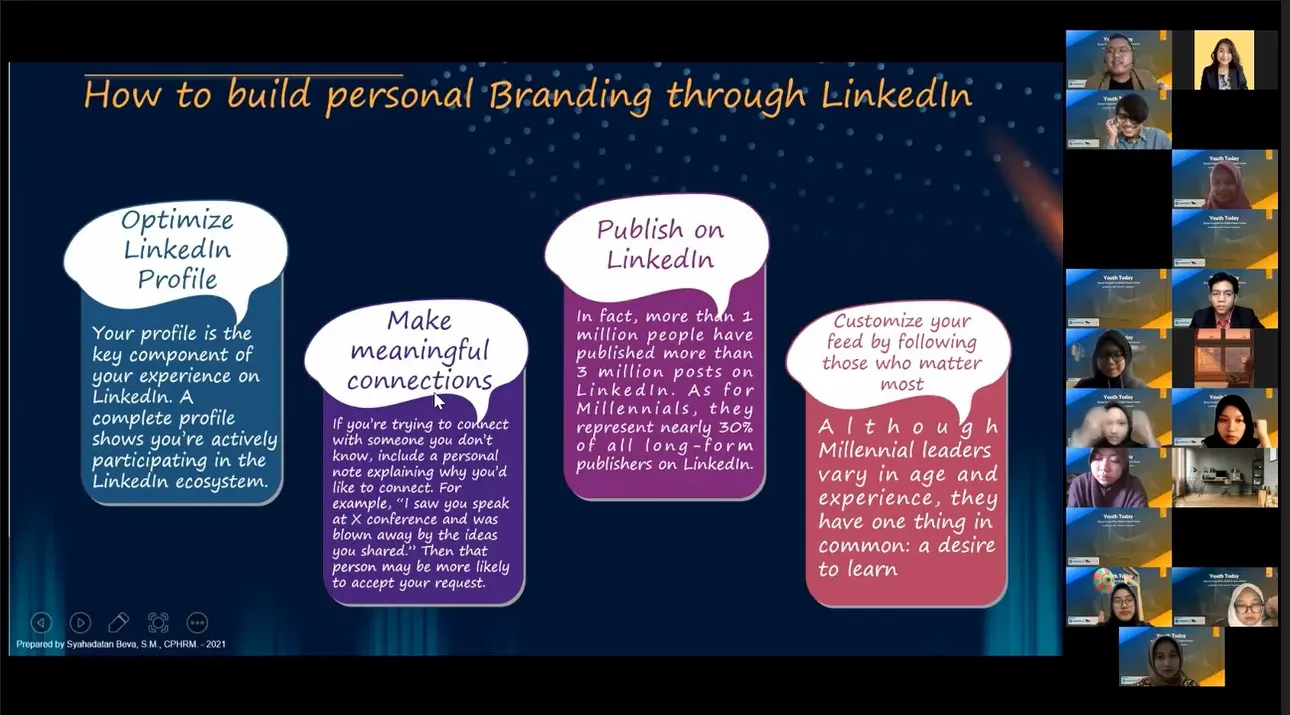 Belajar Personal Branding Bersama Youth Today AIESEC in UPN “Veteran” Yogyakarta! 2