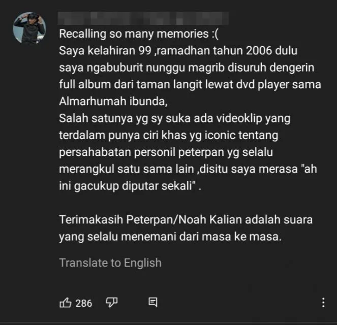 Video Klip Noah “Yang Terdalam” adalah Mesin Waktu. Kolom Komentarnya Bikin Haru! 13