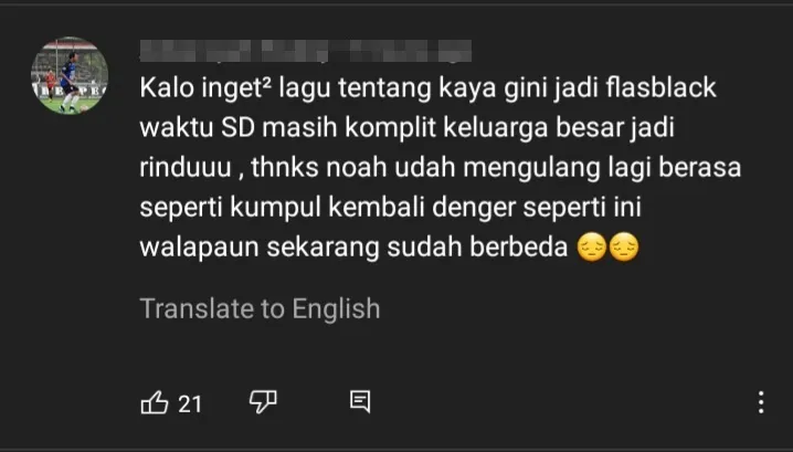Video Klip Noah “Yang Terdalam” adalah Mesin Waktu. Kolom Komentarnya Bikin Haru! 17