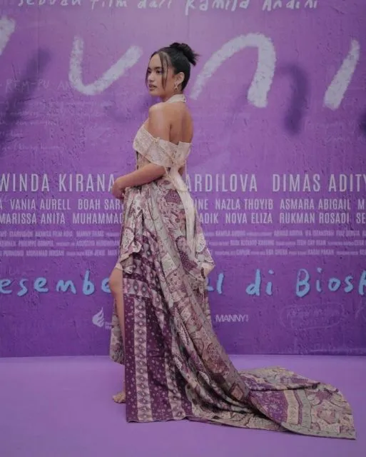 7 Ide Styling Kain Nusantara ala Arawinda Kirana 8 Styling kain ala Arawinda Kirana