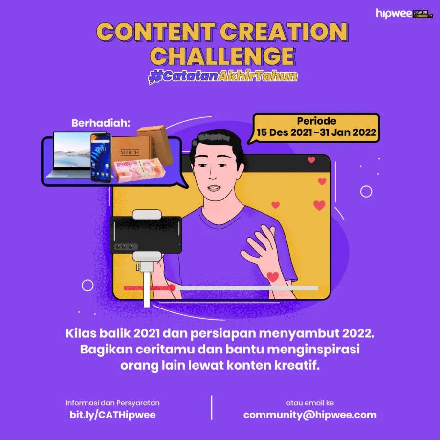Kilas Balik 2021 dan Persiapan Menyambut 2022. Ayo Bagikan Ceritamu dan Bantu Menginspirasi Orang Lain! 2