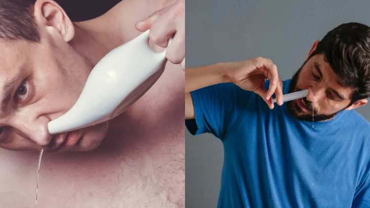 Manfaat dan Cara Cuci Hidung NaCl yang Aman. Bisa Dilakukan di Rumah! 7 Cuci hidung NaCl