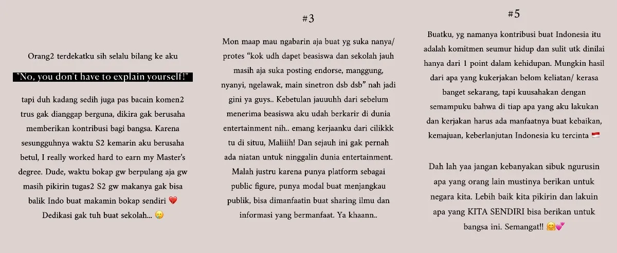 Ilmu S2-nya Dipertanyakan Usai Jadi Seorang Ibu, Tasya Kamila: Salah dengan Ibu Berpendidikan? 2