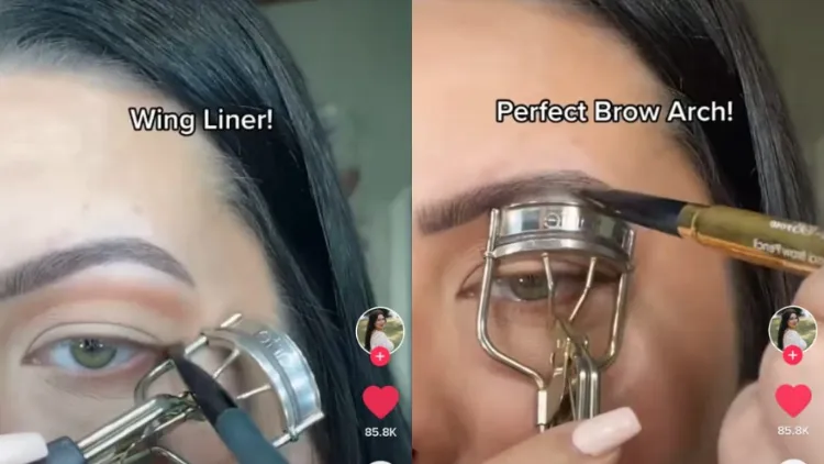 Tutorial Eyeliner Hack, Trik Cepat Aplikasikan Riasan Mata 2