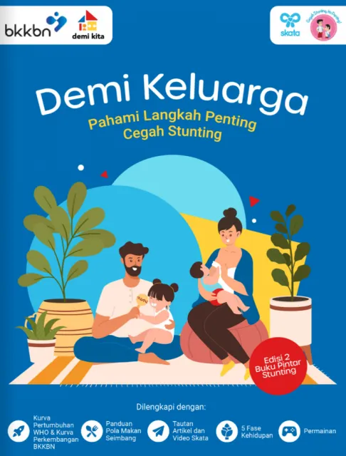 Terus Upayakan Pencegahan Kasus Stunting, BKKBN Gandeng Start-up Demi Kita Luncurkan Edisi 2 Buku Pintar Stunting 2