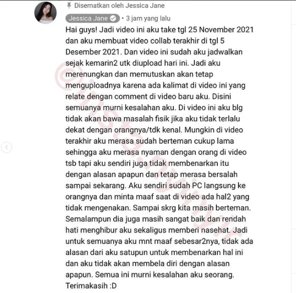 Jessica Jane Dituding Menyinggung Fisik Jerome Poline, Warganet Tak Terima 3